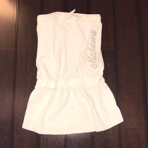 Out of shower cover up dress